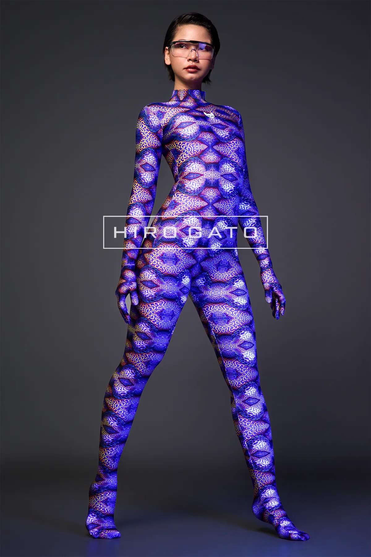 Fluorescent Spandex Lycra Zentai
