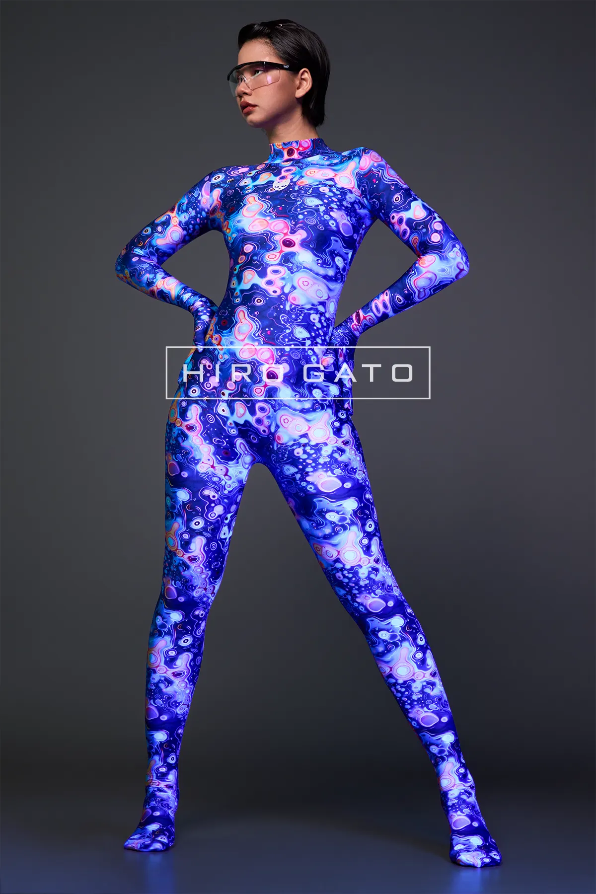 Fluorescent Spandex Lycra Zentai