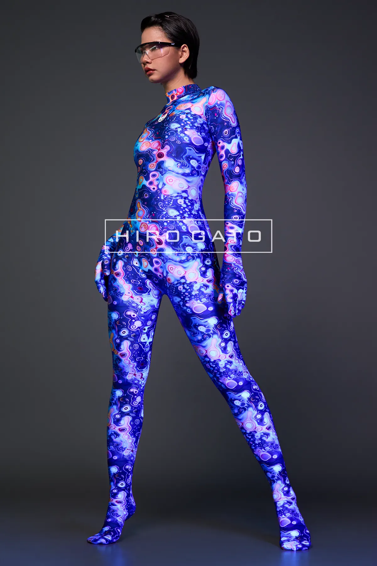 Fluorescent Spandex Lycra Zentai